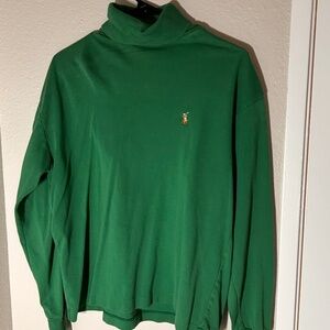 Ralph lauren green turtle neck